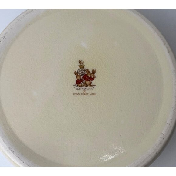 Royal Doulton Bunnykins Bowl Albion Barbara Vernon Sandy Beach - Picture 8 of 8